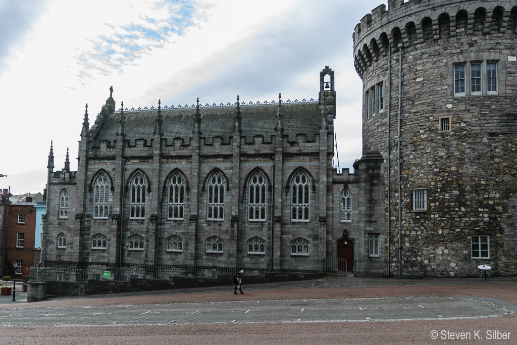 Oldest remaining part of the original castle, with prison tower on the right. (1/4000 sec at f / 3.5,  ISO 800,  18 mm, 18.0-55.0 mm f/3.5-5.6 ) May 04, 2017