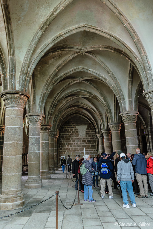 This is where monks translated Greek texts into Latin.  The room has large window and fireplaces. (1/50 sec at f / 3.5,  ISO 800,  18 mm, 18.0-55.0 mm f/3.5-5.6 ) May 12, 2017