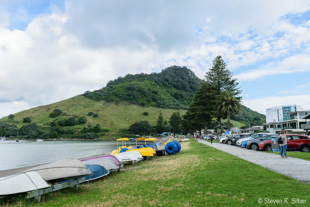 Local 'mountain, on a point out into the bay. (1/400 sec at f / 9.0,  ISO 200,  18 mm, 18.0-55.0 mm f/3.5-5.6 ) November 23, 2023