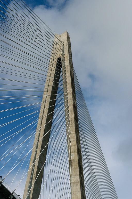 Atlantic Bridge, before Gatun locks (1/2000 sec at f / 10,  ISO 400,  55 mm, 18.0-55.0 mm f/3.5-5.6 ) May 01, 2023